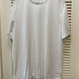 Athletic Works Classic White Short Sleeve Tee